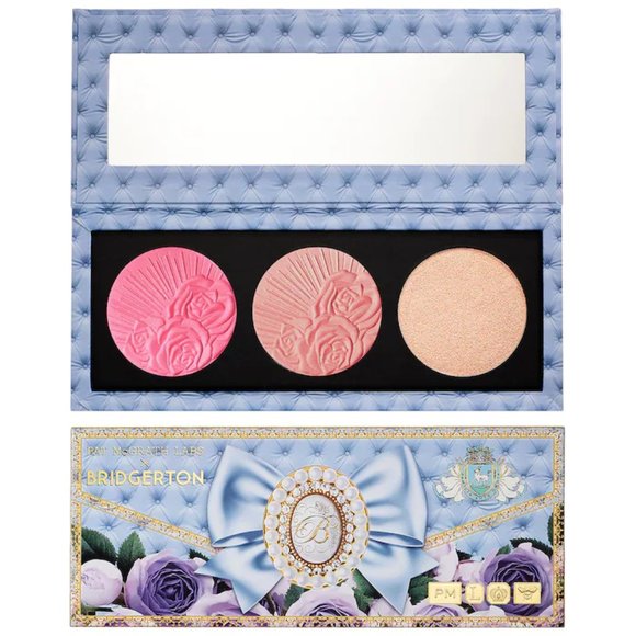 NIB ✅ Pat McGrath X Bridgerton Divine Blush + Glow Trio: Love at First Blush NIB - Picture 2 of 12